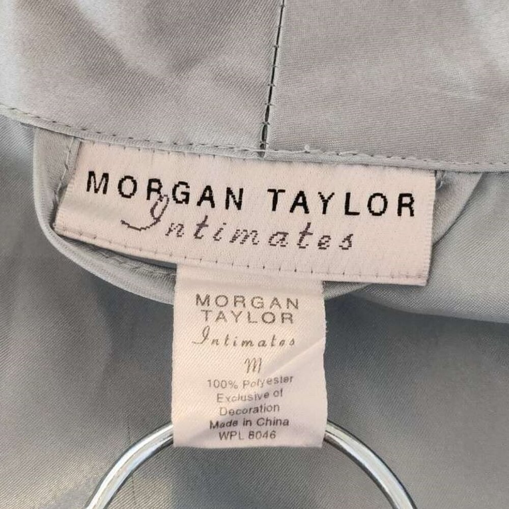 Morgan Taylor‎ Embroidered Robe Slip Set Size Medium - Picture 14 of 15